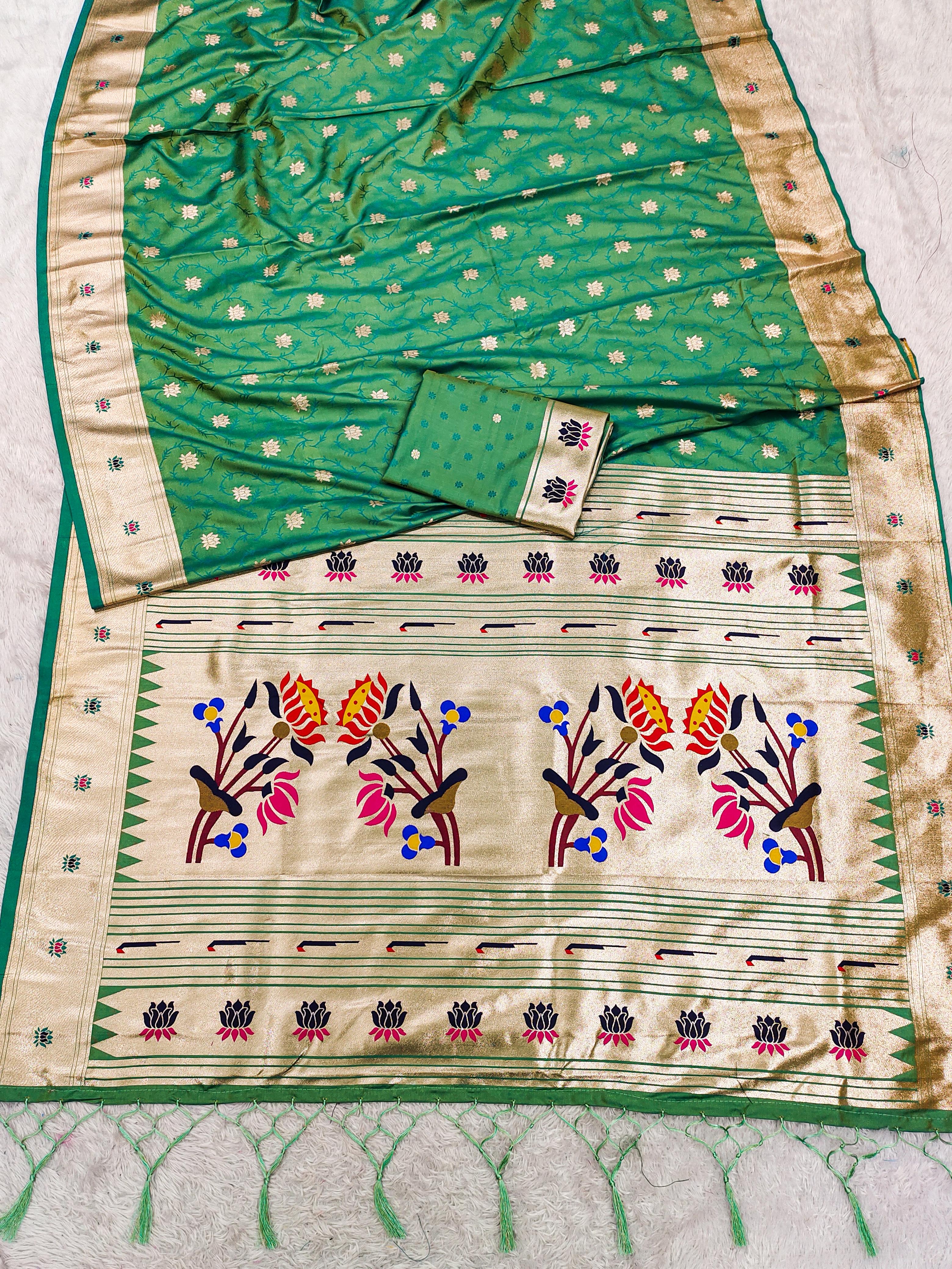 Mb 02 Paithani Silk Saree Collection