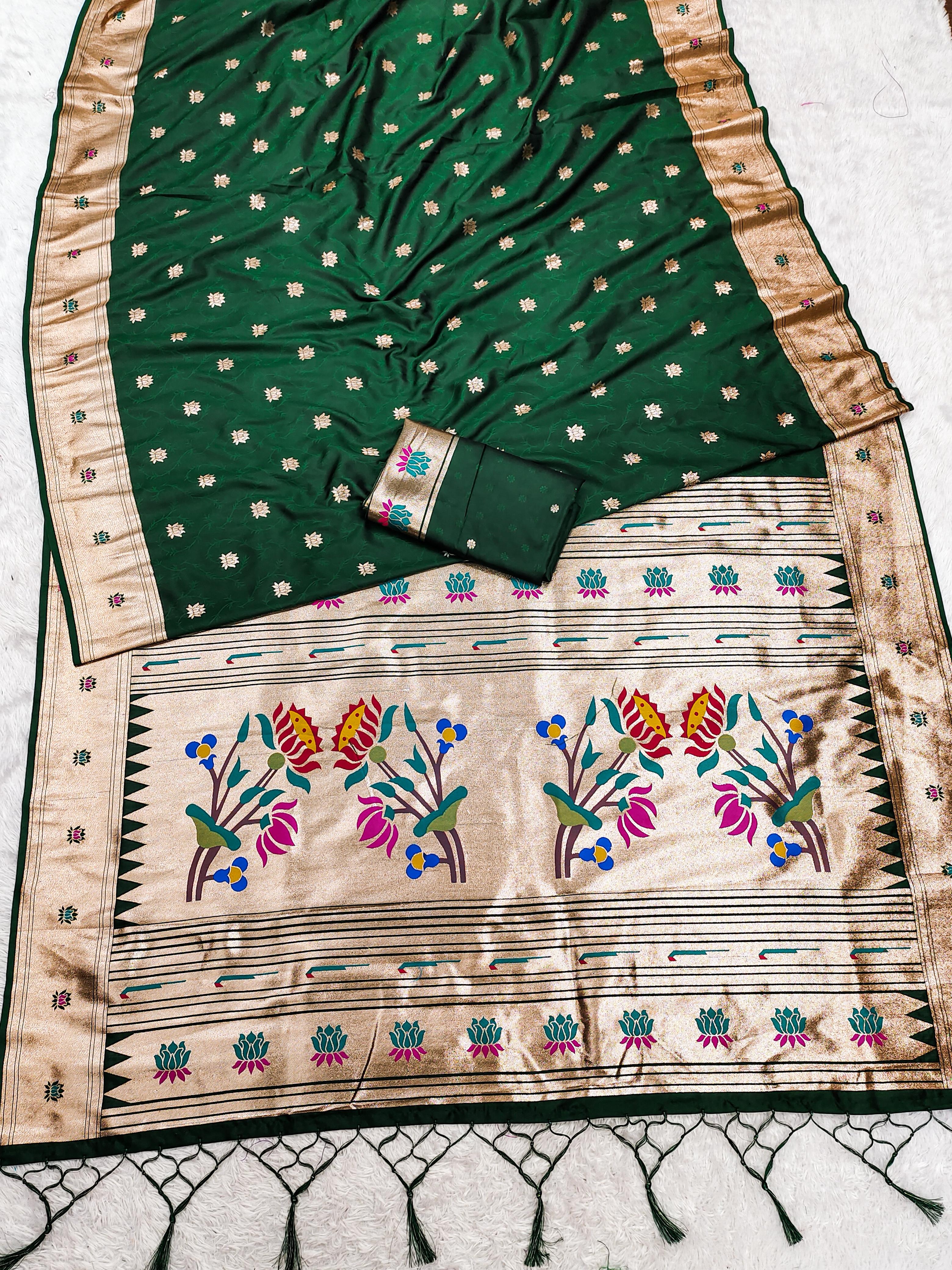 Mb 02 Paithani Silk Saree Collection