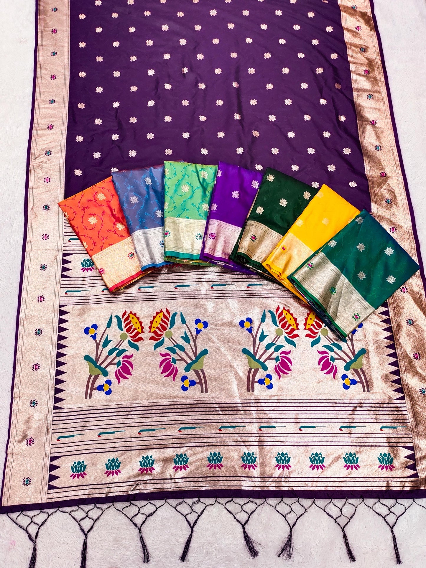 Mb 02 Paithani Silk Saree Collection