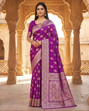 MB 3279 Banarasi Silk Saree Wholesale Catalogue - Amrah Wholesale
