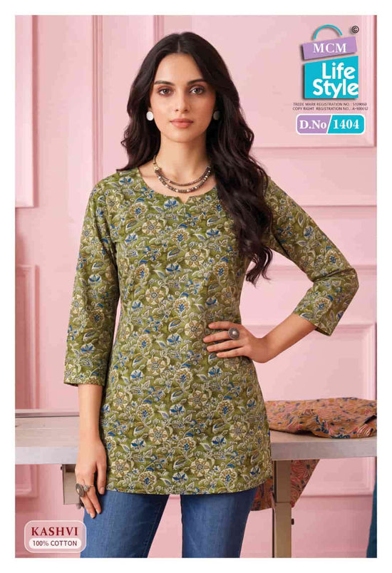 Mcm Lifestyle Kashvi Vol 14 Pure Cotton Tops