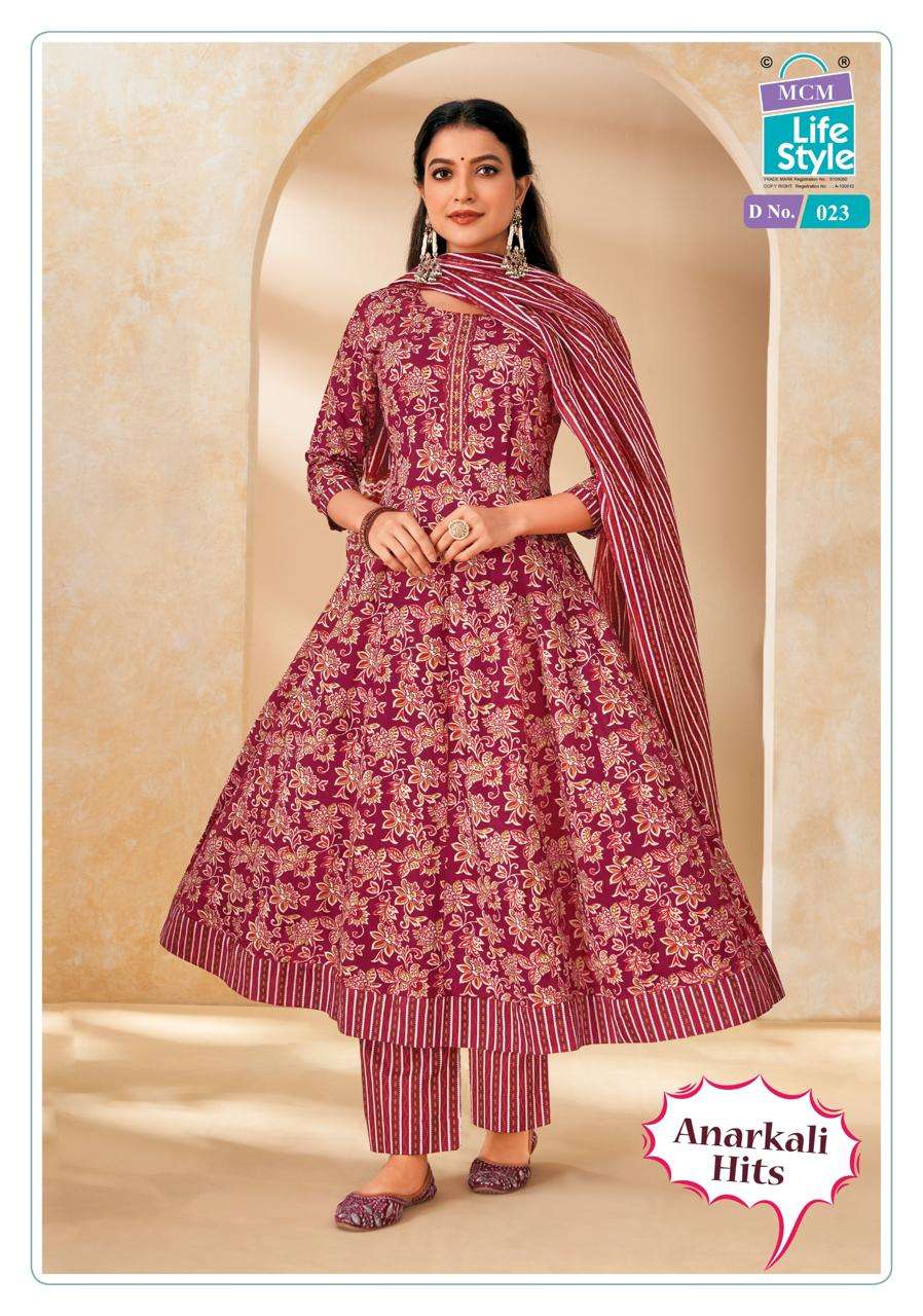 Mcm Lifestyle Anarkali Hit Vol - 1 - Amrah Wholesale