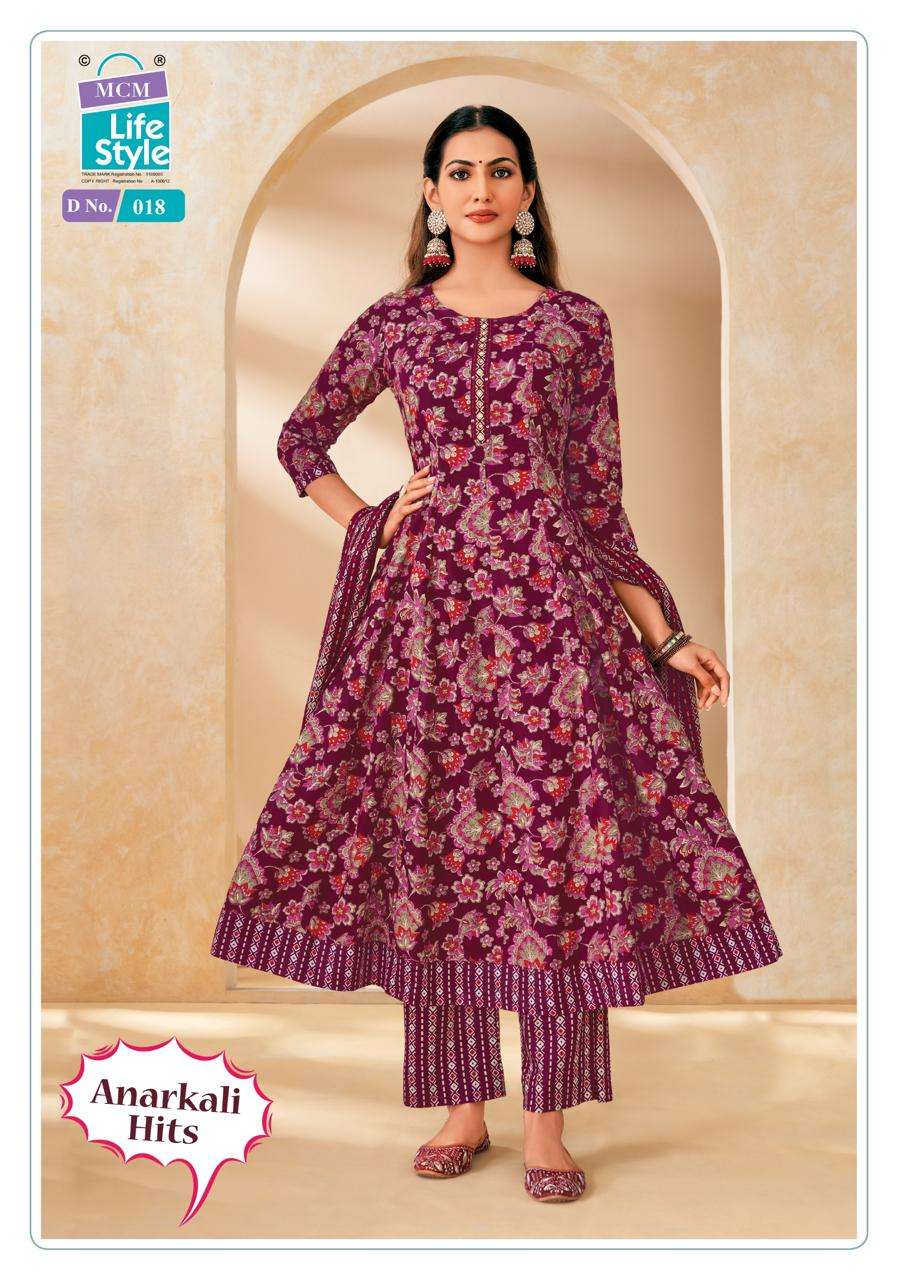 Mcm Lifestyle Anarkali Hit Vol - 1 - Amrah Wholesale