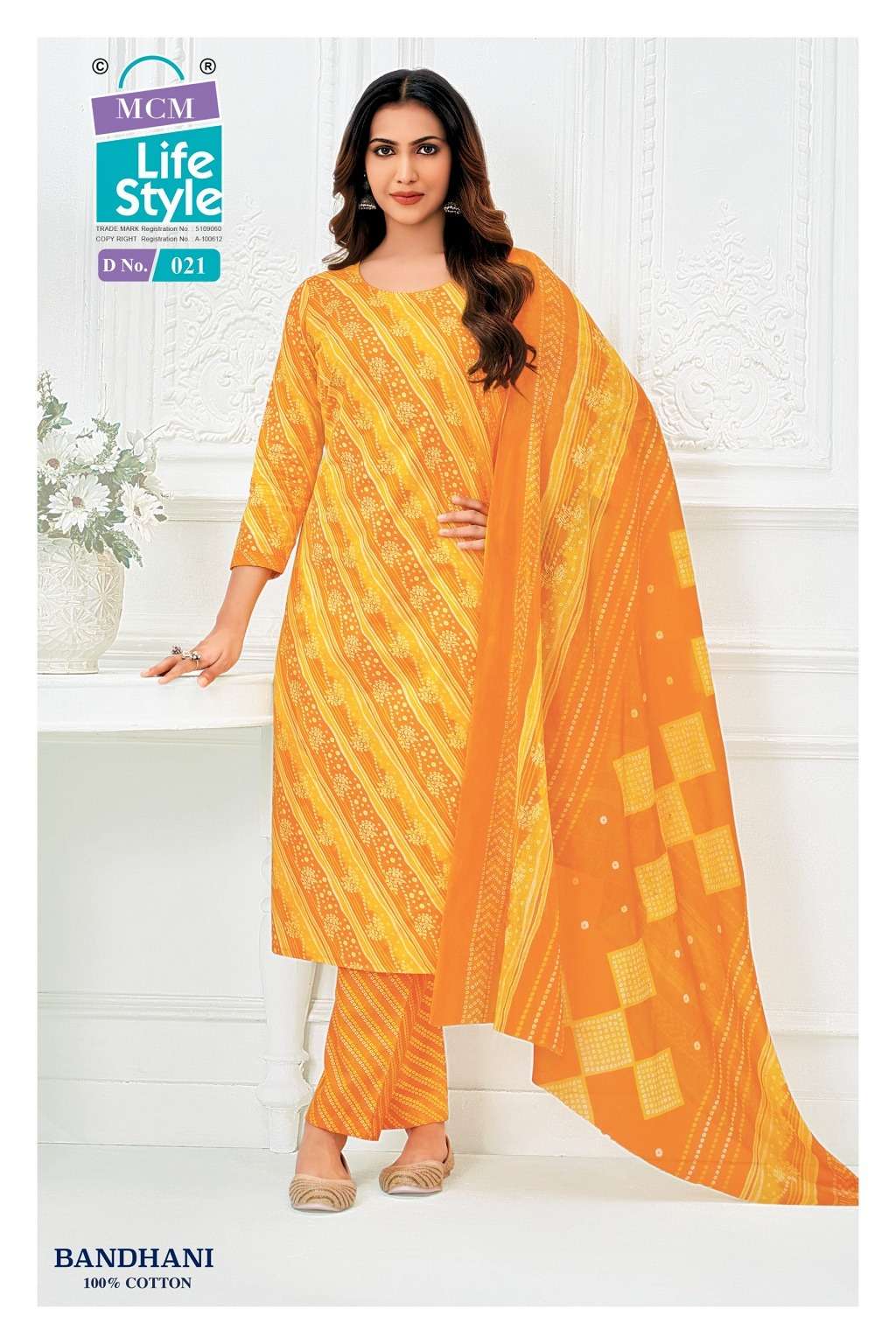 MCM LIFESTYLE Bandhani Vol-1 Cotton Printed Stitched Suit Set