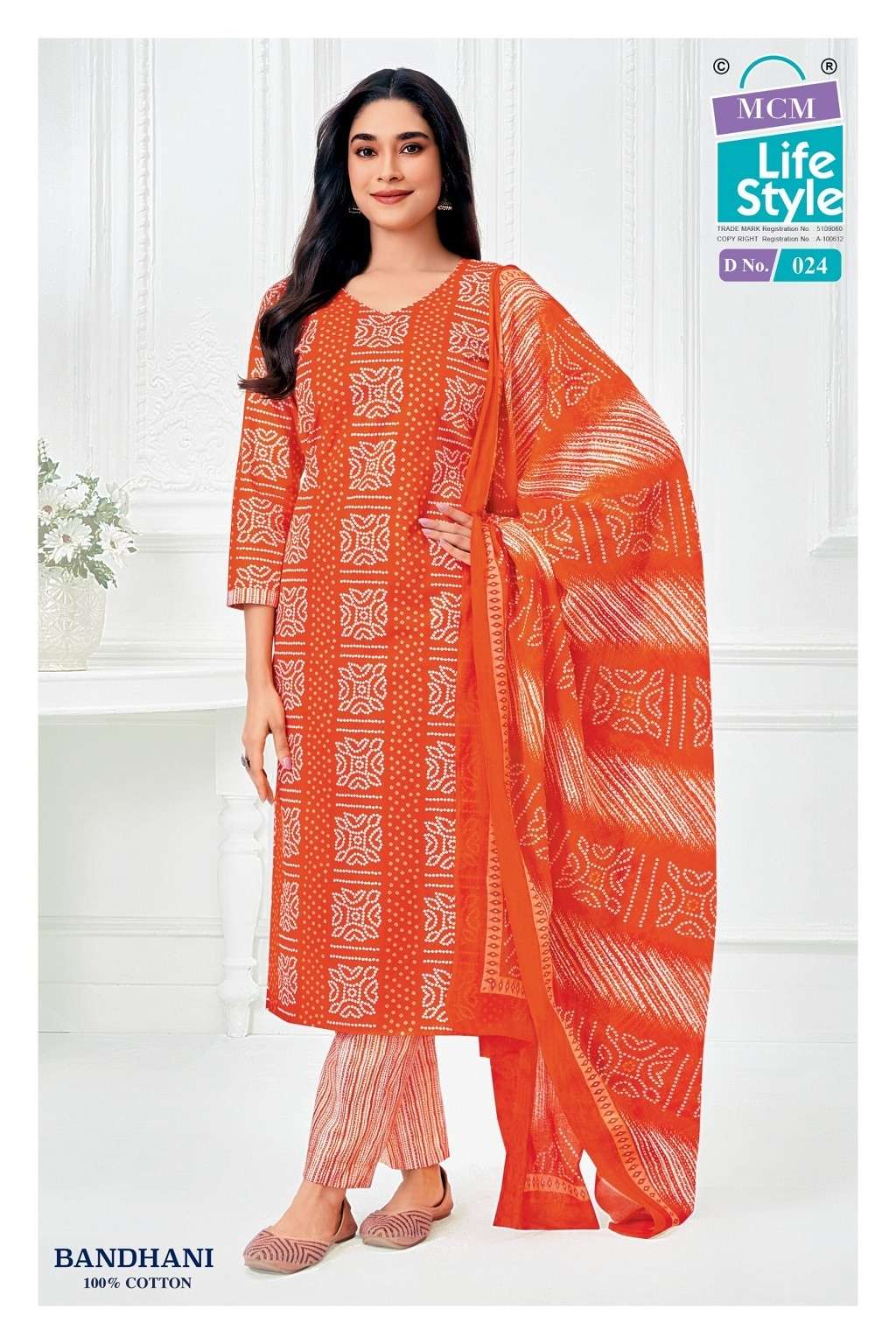 MCM LIFESTYLE Bandhani Vol-1 Cotton Printed Stitched Suit Set