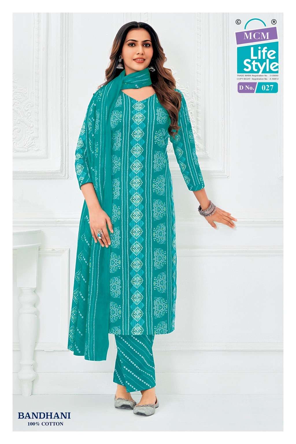 MCM LIFESTYLE Bandhani Vol-1 Cotton Printed Stitched Suit Set