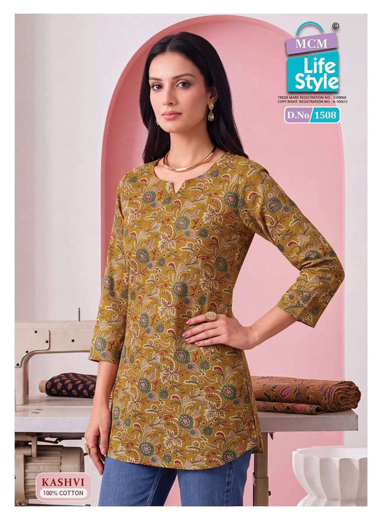 Mcm Lifestyle Kashvi Vol 15 Heavy Cotton Printed Tops