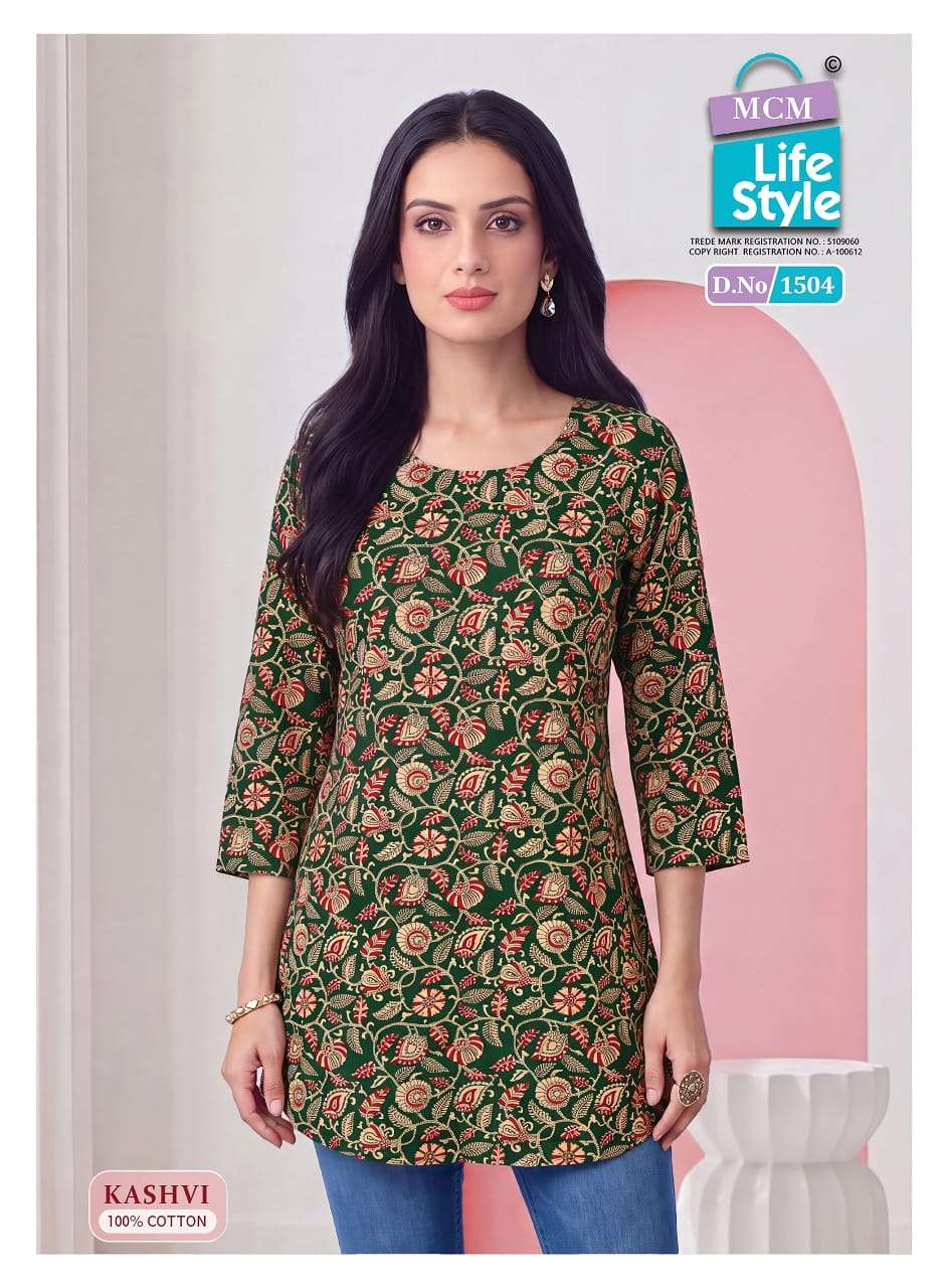 Mcm Lifestyle Kashvi Vol 15 Heavy Cotton Printed Tops