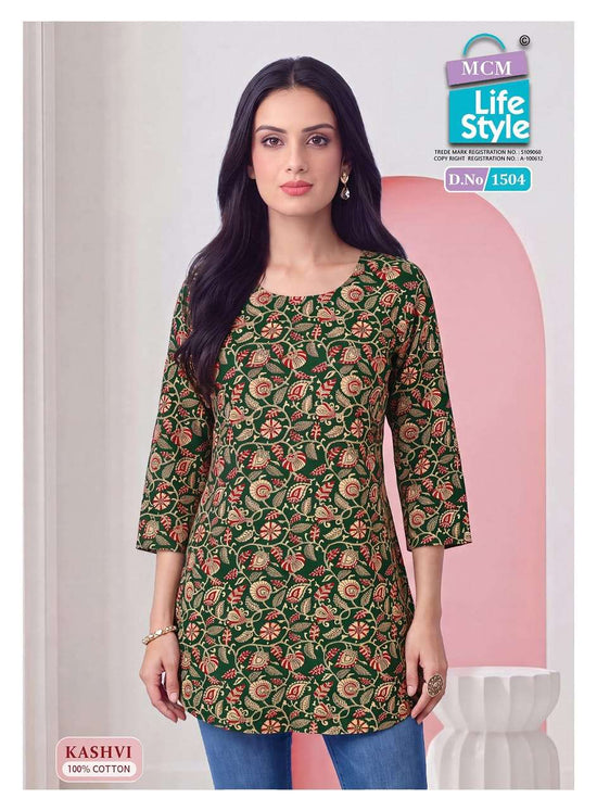 Mcm Lifestyle Kashvi Vol 15 Heavy Cotton Printed Tops