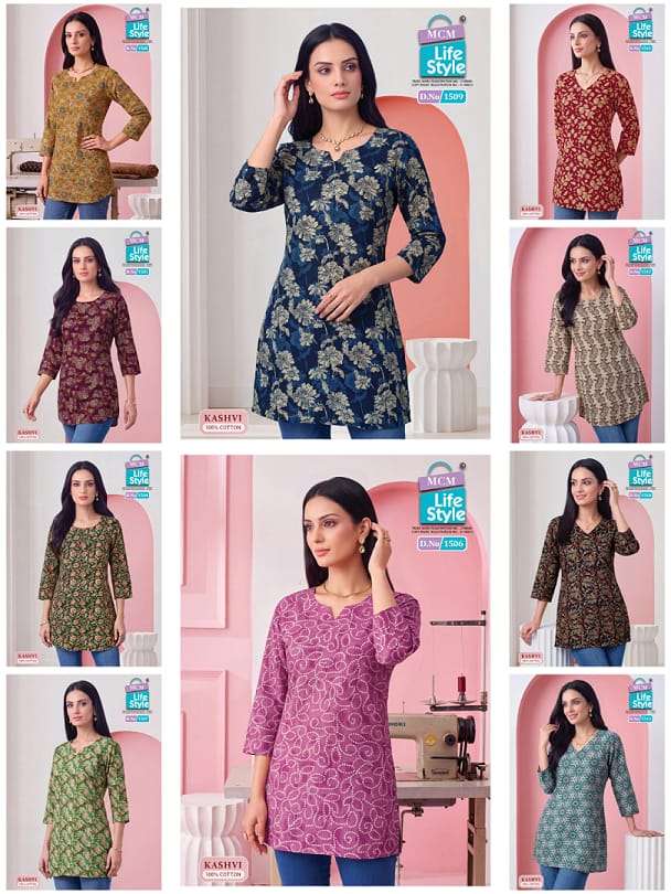 Mcm Lifestyle Kashvi Vol 15 Heavy Cotton Printed Tops
