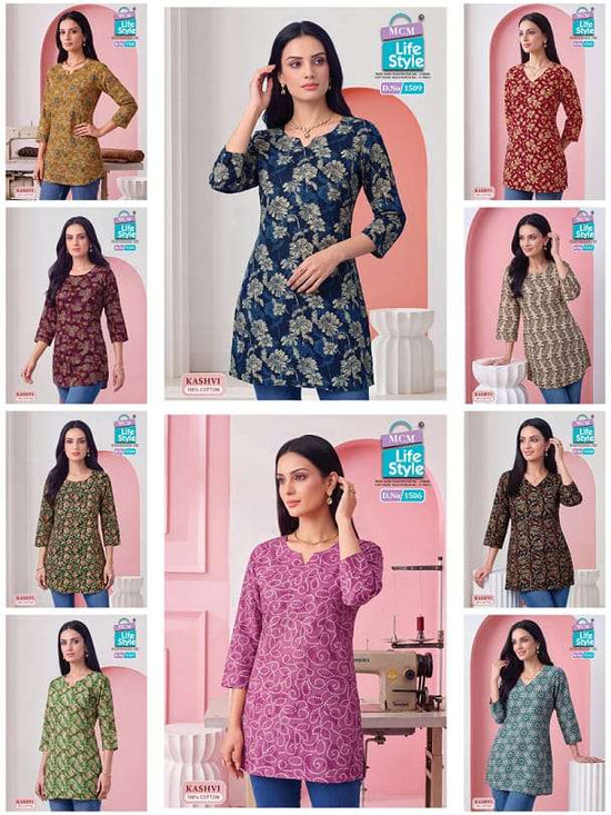 Mcm Lifestyle Kashvi Vol 15 Heavy Cotton Printed Tops