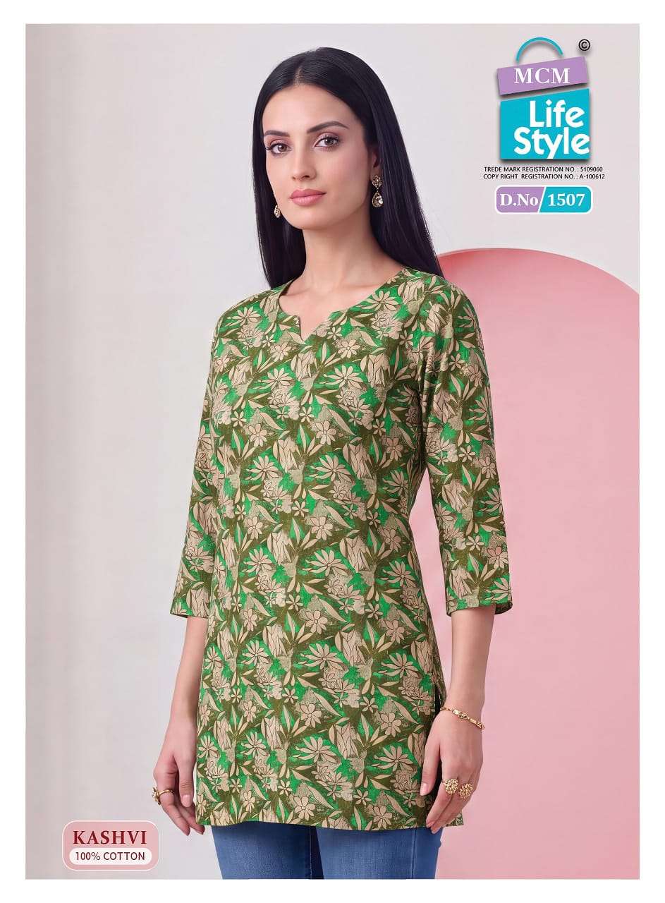 Mcm Lifestyle Kashvi Vol 15 Heavy Cotton Printed Tops