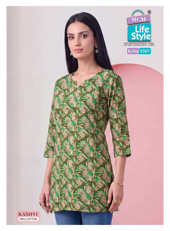 Mcm Lifestyle Kashvi Vol 15 Heavy Cotton Printed Tops