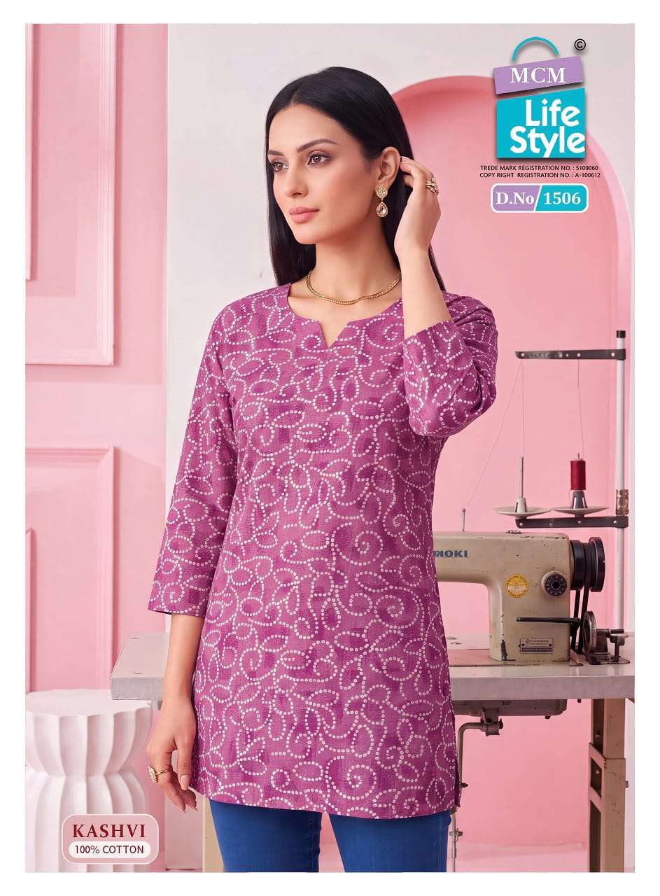 Mcm Lifestyle Kashvi Vol 15 Heavy Cotton Printed Tops