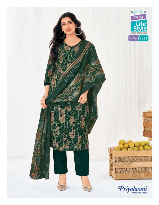 MCM Lifestyle Priyalaxmi Vol 40 Cotton Salwar Suit Set - Amrah Wholesale