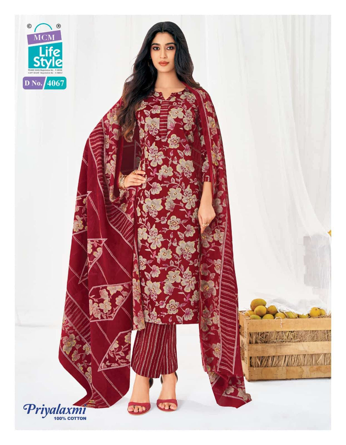 MCM Lifestyle Priyalaxmi Vol 40 Cotton Salwar Suit Set - Amrah Wholesale