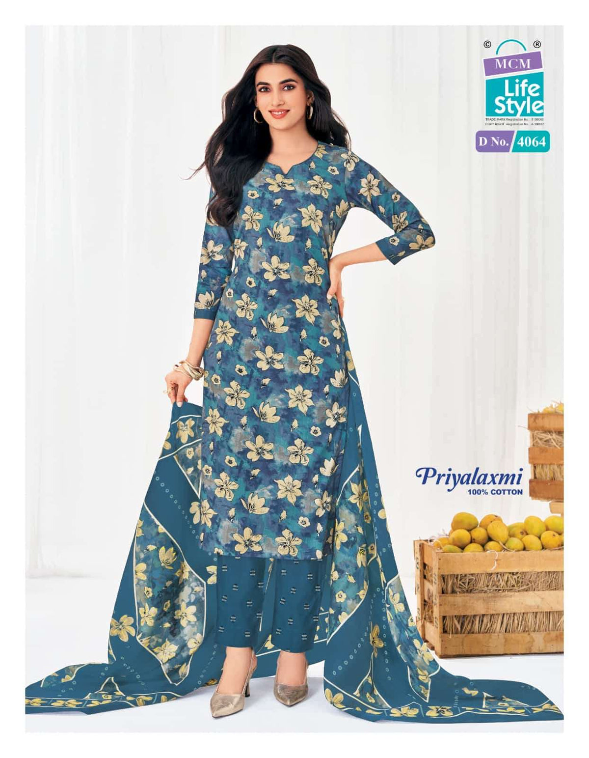 MCM Lifestyle Priyalaxmi Vol 40 Cotton Salwar Suit Set - Amrah Wholesale