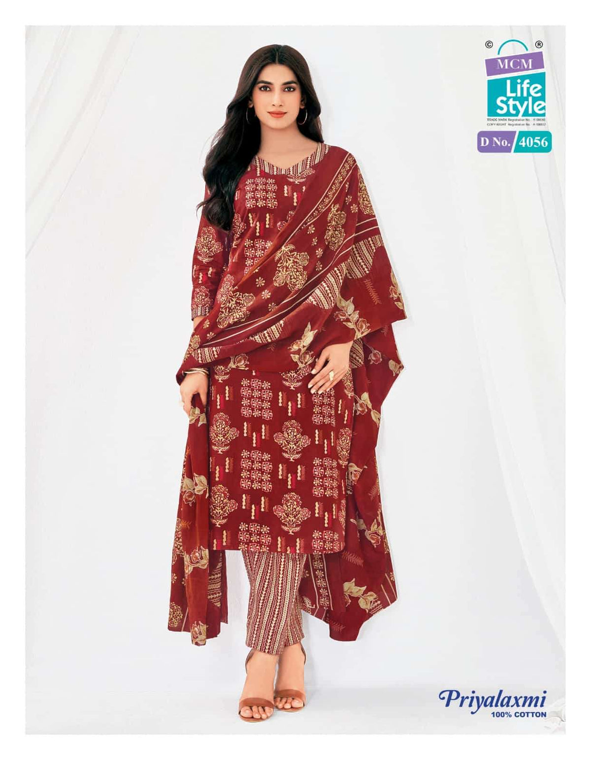 MCM Lifestyle Priyalaxmi Vol 40 Cotton Salwar Suit Set - Amrah Wholesale