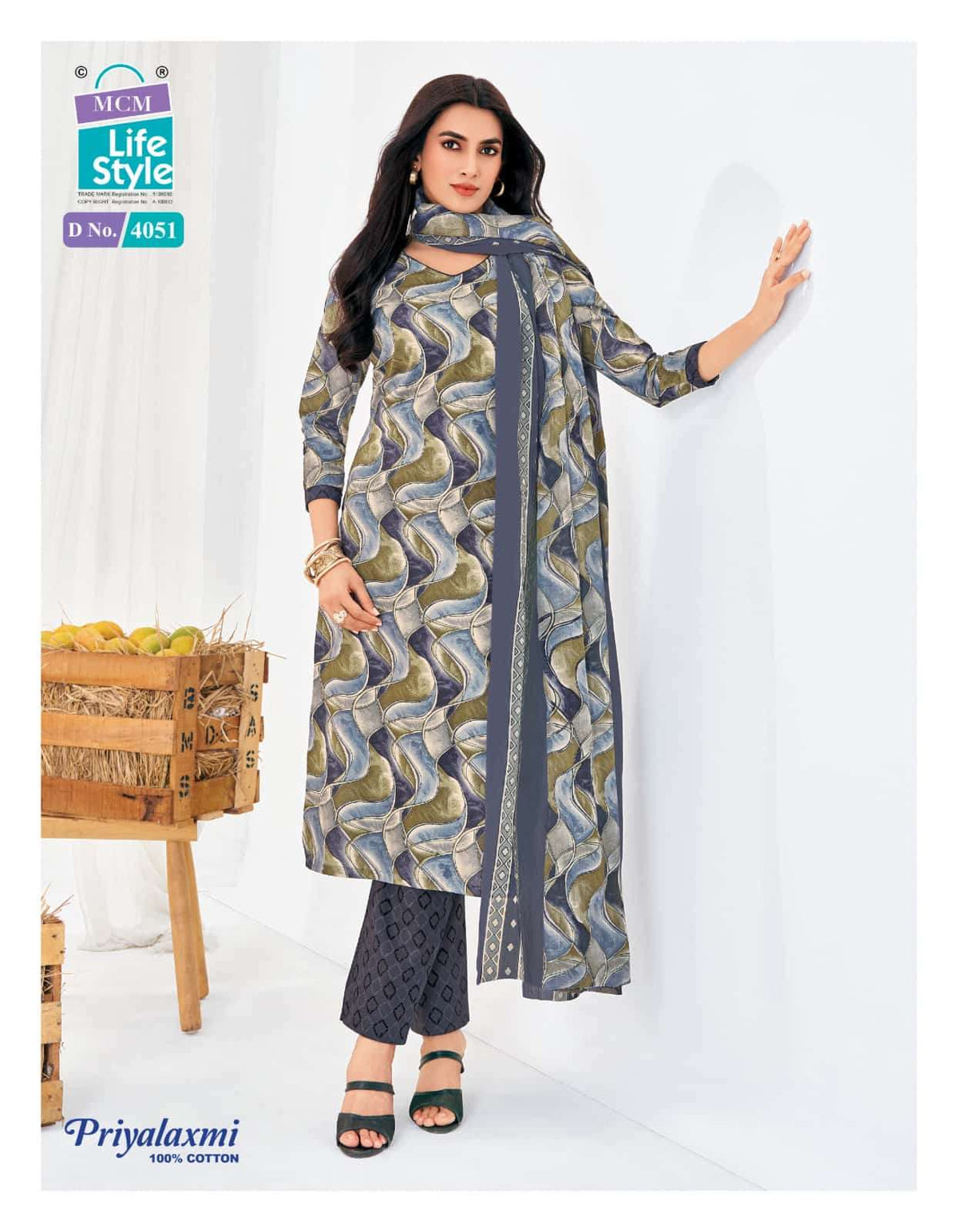 MCM Lifestyle Priyalaxmi Vol 40 Cotton Salwar Suit Set - Amrah Wholesale