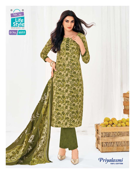 MCM Lifestyle Priyalaxmi Vol 40 Cotton Salwar Suit Set - Amrah Wholesale