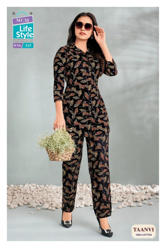 Mcm Taanvi Vol 3 Cotton Printed Fancy Co-Ord Set