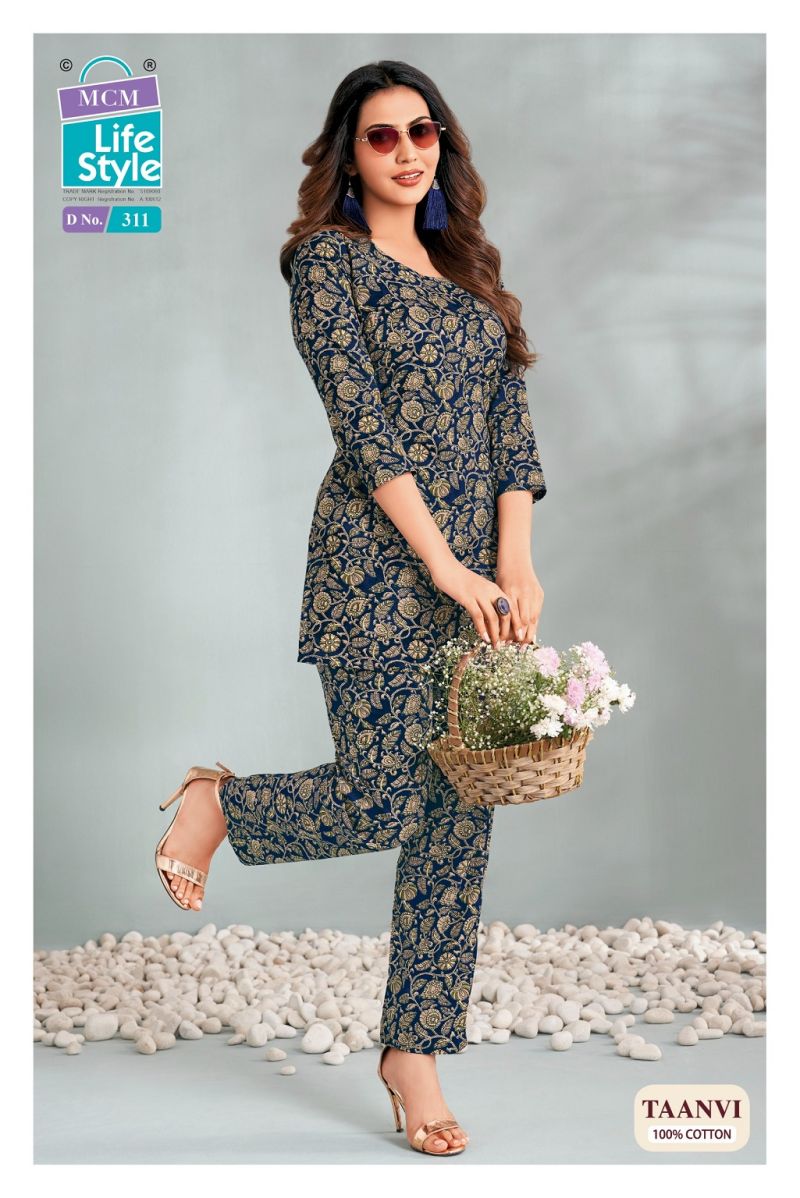 Mcm Taanvi Vol 3 Cotton Printed Fancy Co-Ord Set