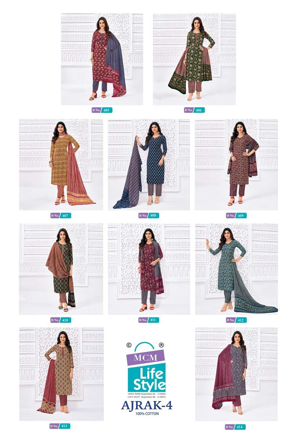 Mcm Lifestyle Ajrak Vol-04