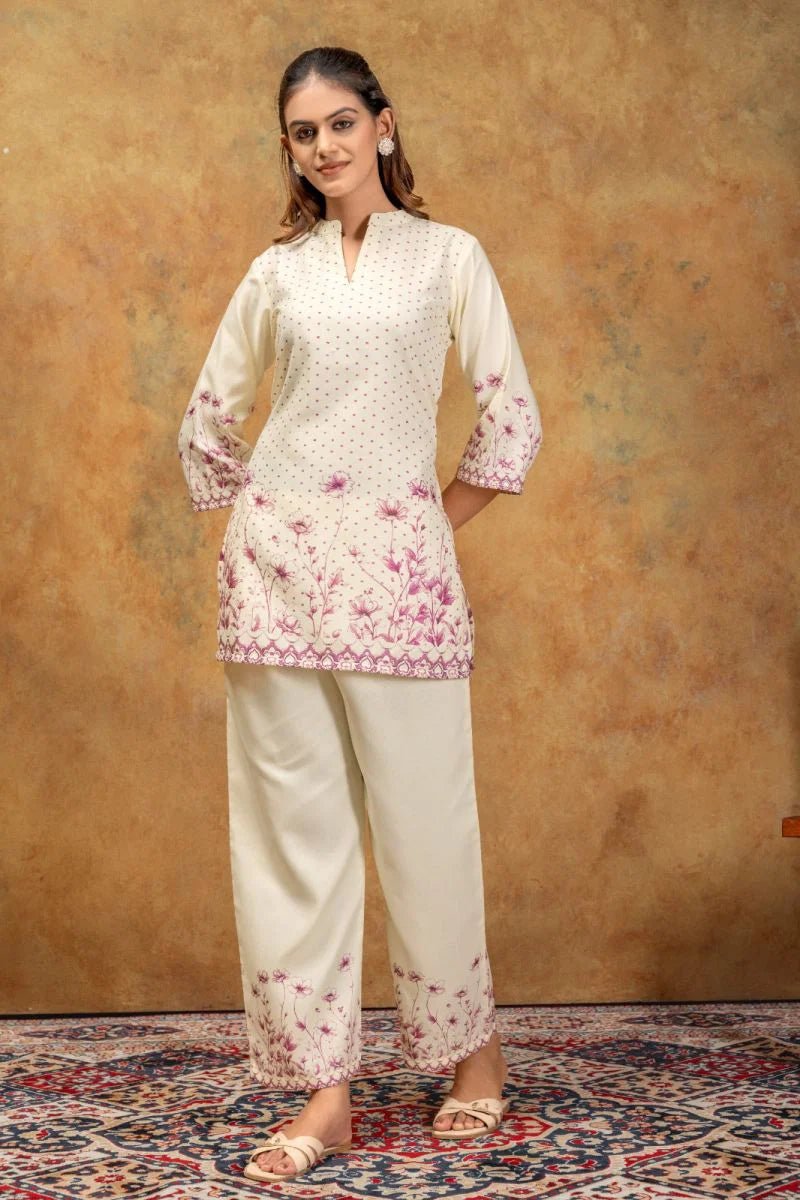 MD 113 Rayon Printed Co Ord Set Collection - Amrah Wholesale
