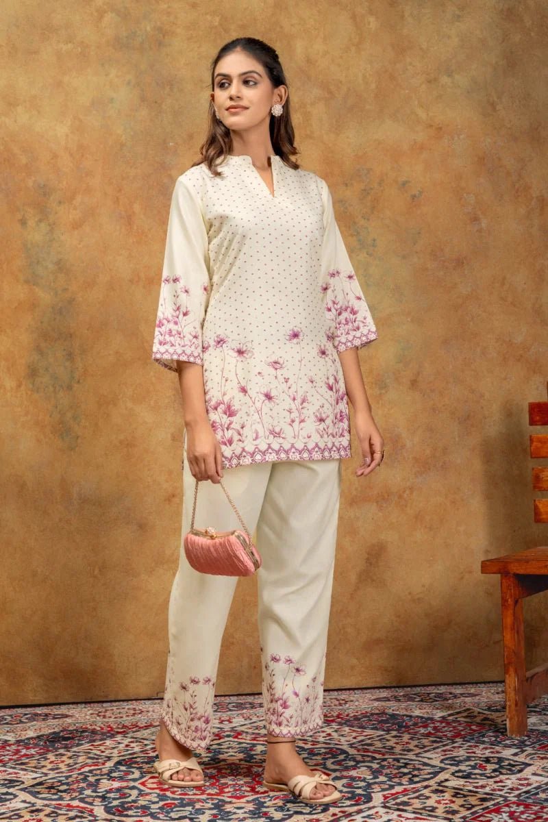 MD 113 Rayon Printed Co Ord Set Collection - Amrah Wholesale