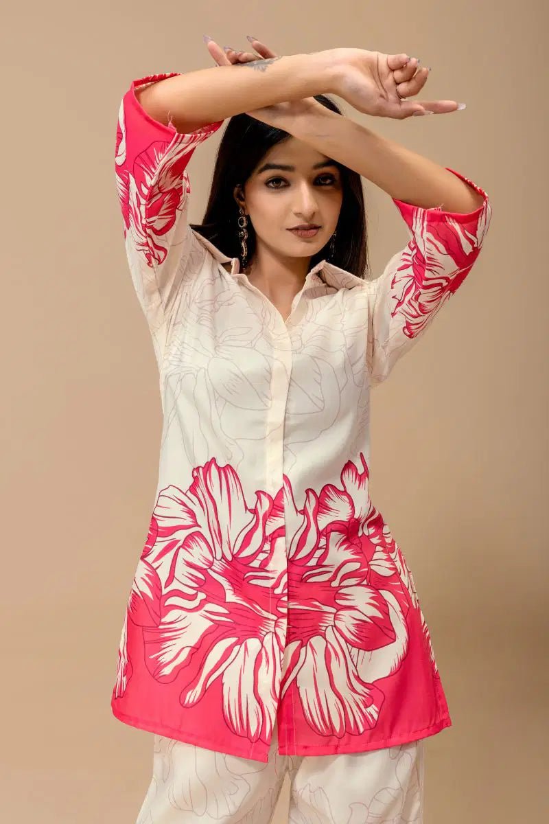 MD 114 Soft Rayon Printed Co Ord Set Collection - Amrah Wholesale