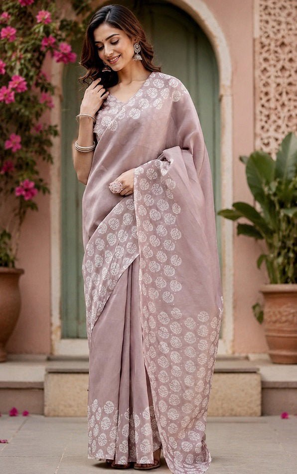 Meera 348 Linen Digital Printed Saree - Amrah Wholesale