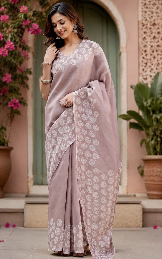 Meera 348 Linen Digital Printed Saree