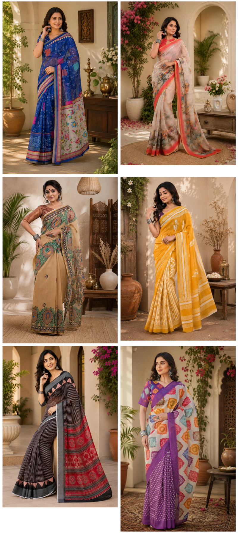 Meera 350 Linen Digital Printed Party Wear Saree Collection - Amrah Wholesale