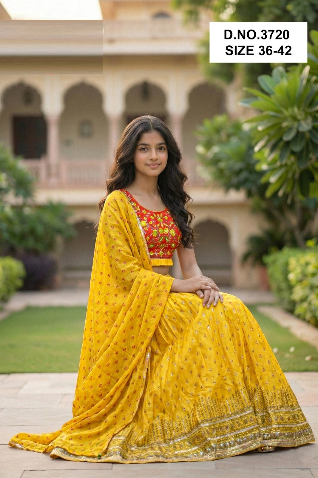 Megha 3720 Lehenga Wholesale Catalogue