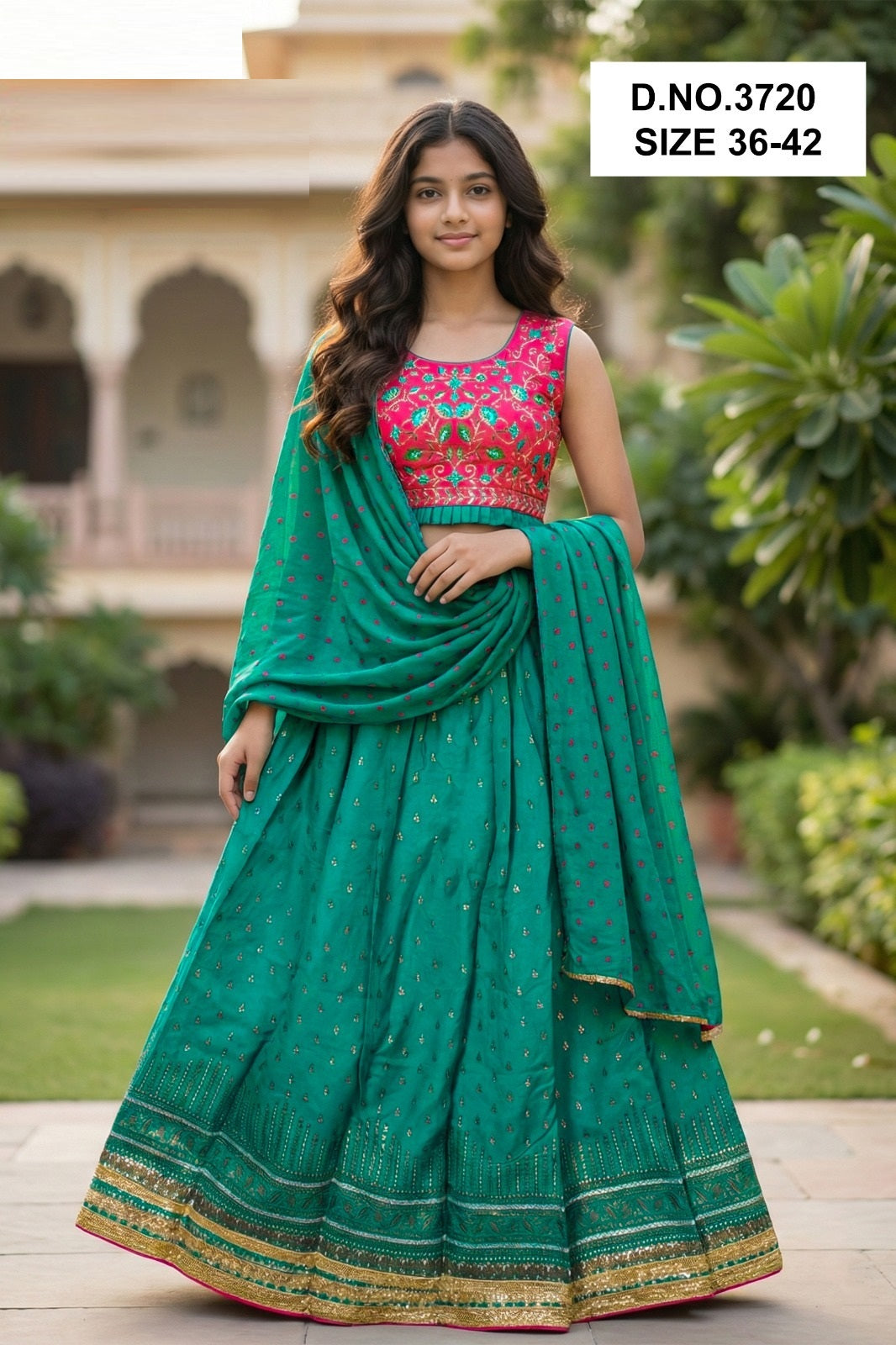Megha 3720 Lehenga Wholesale Catalogue