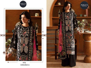 Mehboob Tex Ombre Vol-13 Cotton Embroidered Pakistani Suit