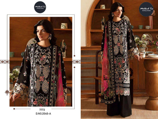 Mehboob Tex Ombre Vol-13 Cotton Embroidered Pakistani Suit