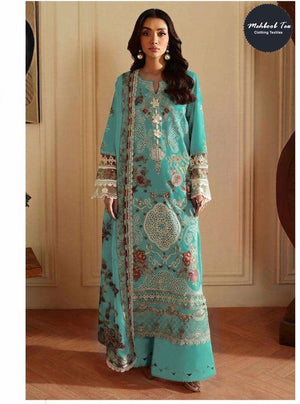 Mehboob Tex Ombre Vol-13 Cotton Embroidered Pakistani Suit