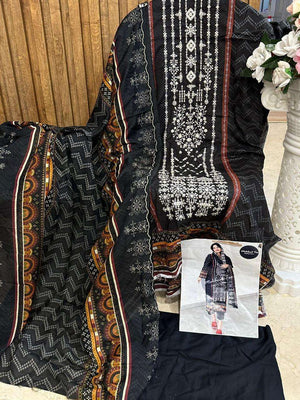 Mehboob Tex 1183 Lawn Printed Semi Stitched Pakistani Suit