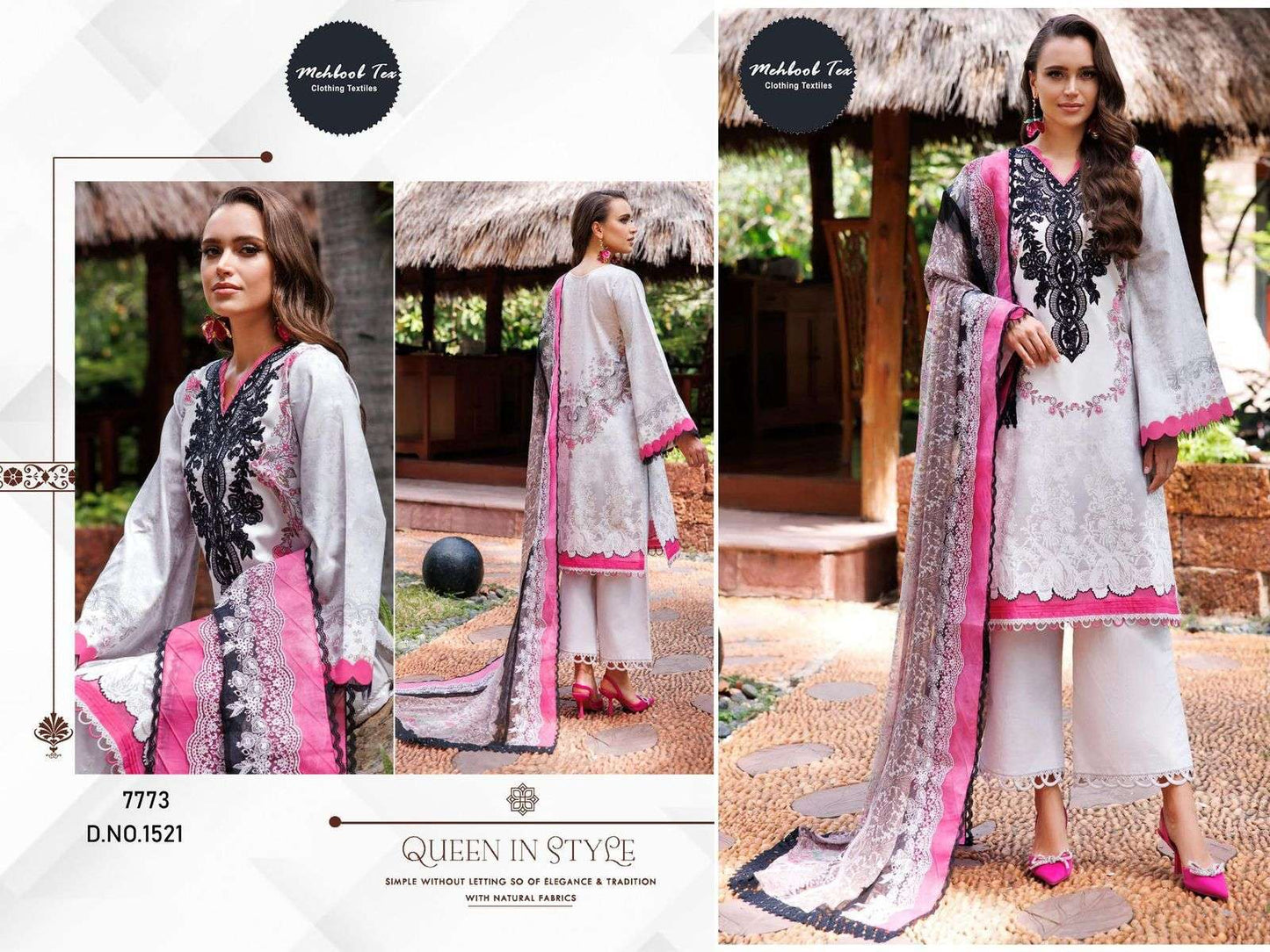 MEHBOOB TEX 1521 Cotton Dress Material - Amrah Wholesale