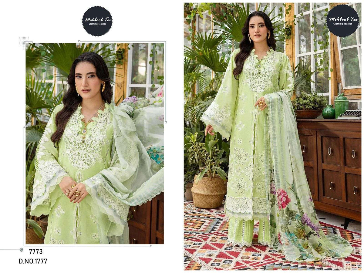 Mehoob Rind Mehboob Tex 1776-1777 Pure Cotton Embroidered Pakistani Dresses ...