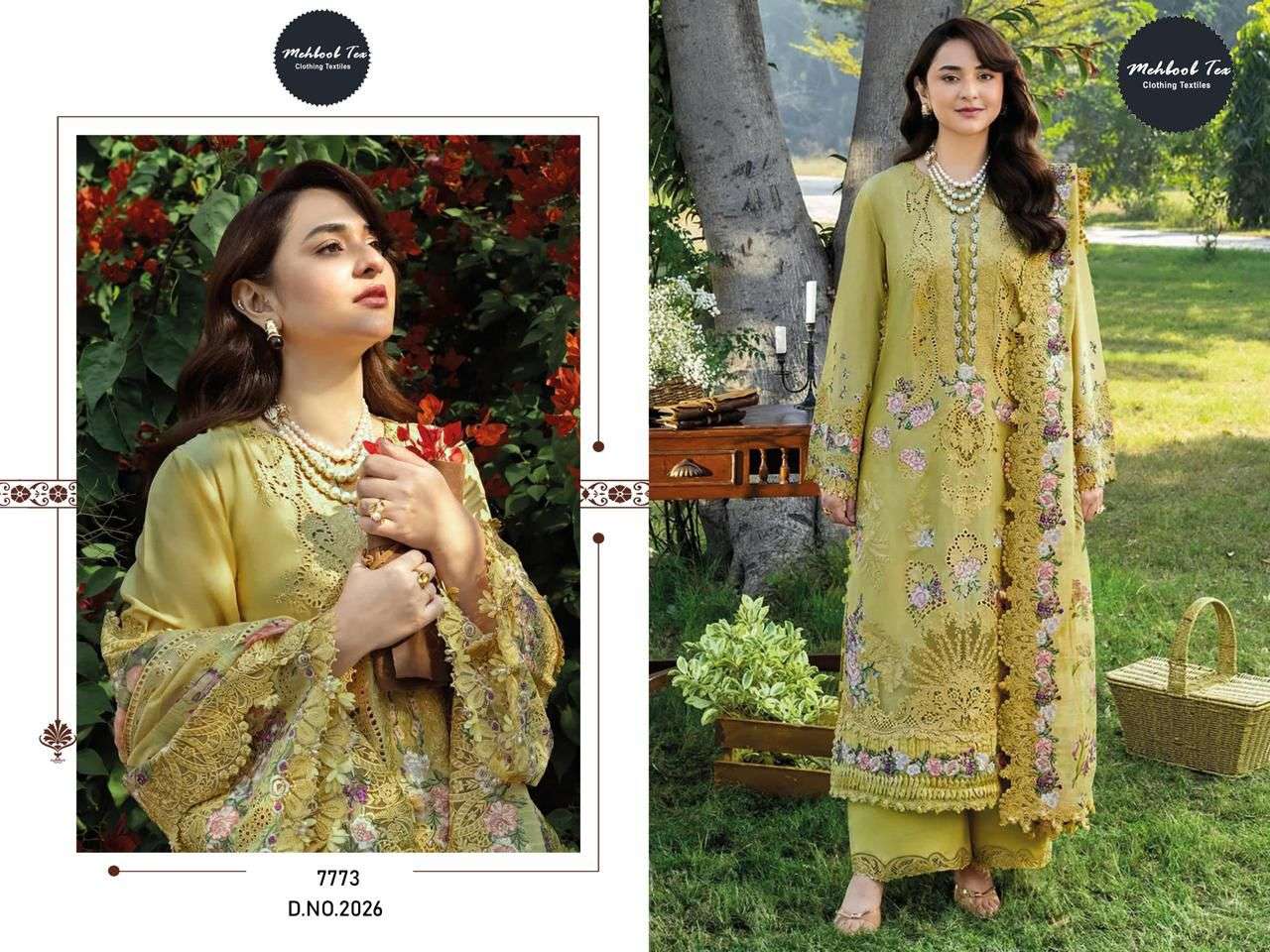 Mehboob Tex 2025 To 2026 Cambric Cotton Pakistani Suit - Amrah Wholesale