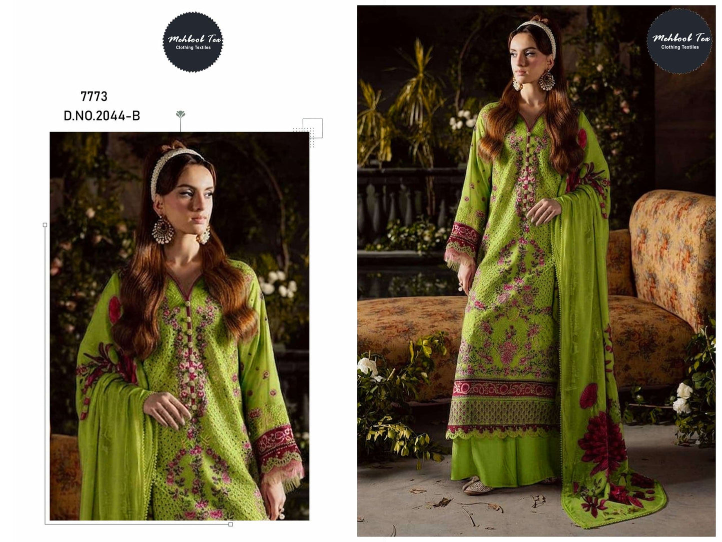 Mehboob Tex 2044 Cotton Pakistani Suit