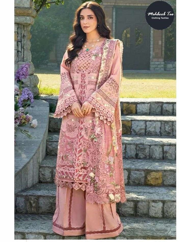 MEHBOOB TEX 2054 Cambric Cotton Pakistani Suit - Amrah Wholesale
