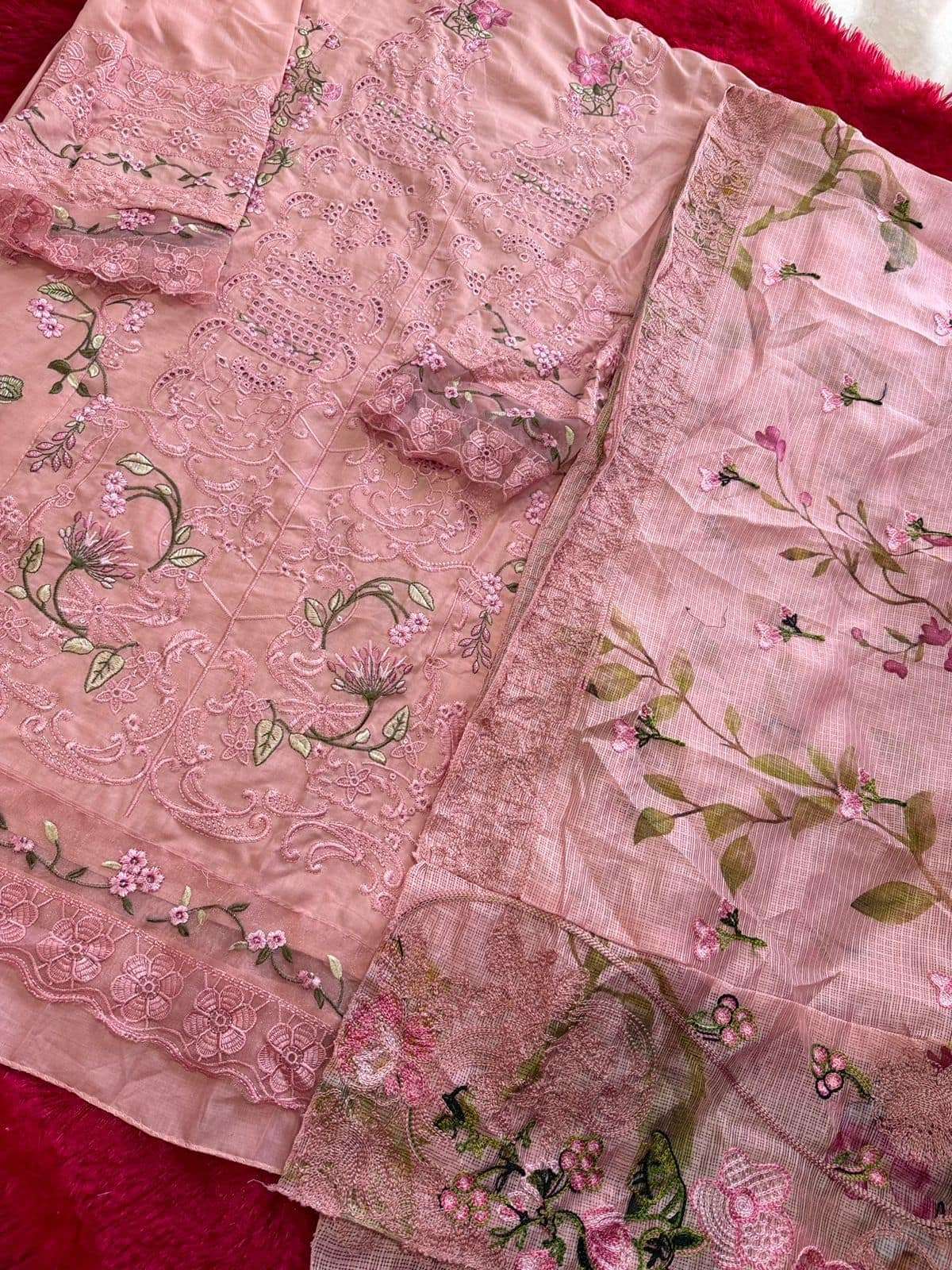 MEHBOOB TEX 2054 Cambric Cotton Pakistani Suit - Amrah Wholesale