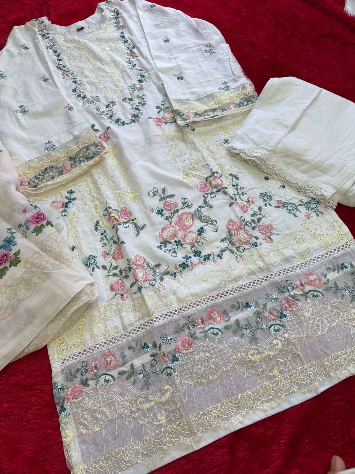 Mehboob Tex 2115 Cambric Cotton Pakistani Suit