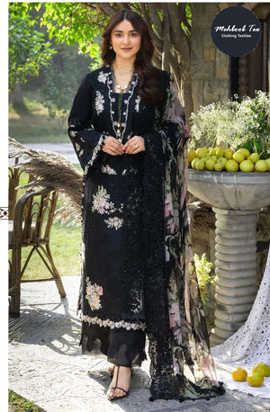 MEHBOOB TEX ELAF VOL-01 Cambric Cotton Pakistani Suit