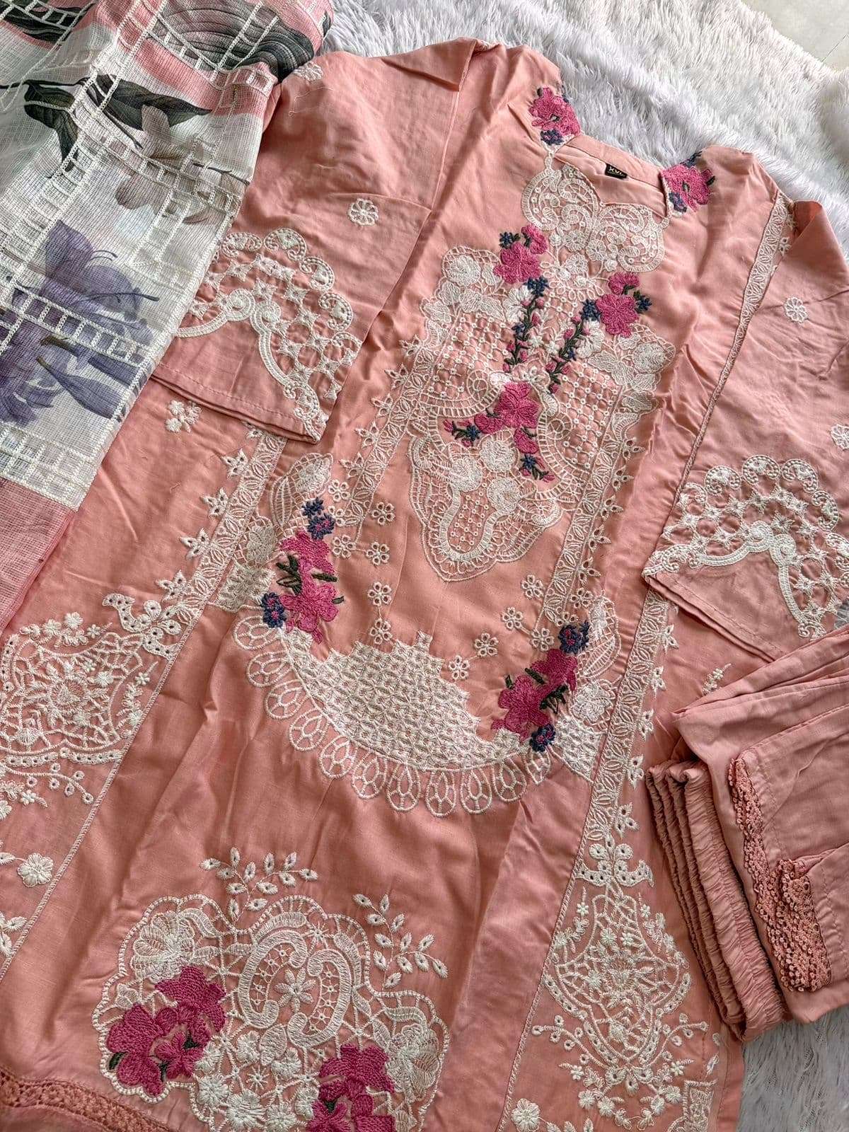 MEHBOOB TEX ELAF VOL - 02 Cambric Cotton Pakistani Suit - Amrah Wholesale