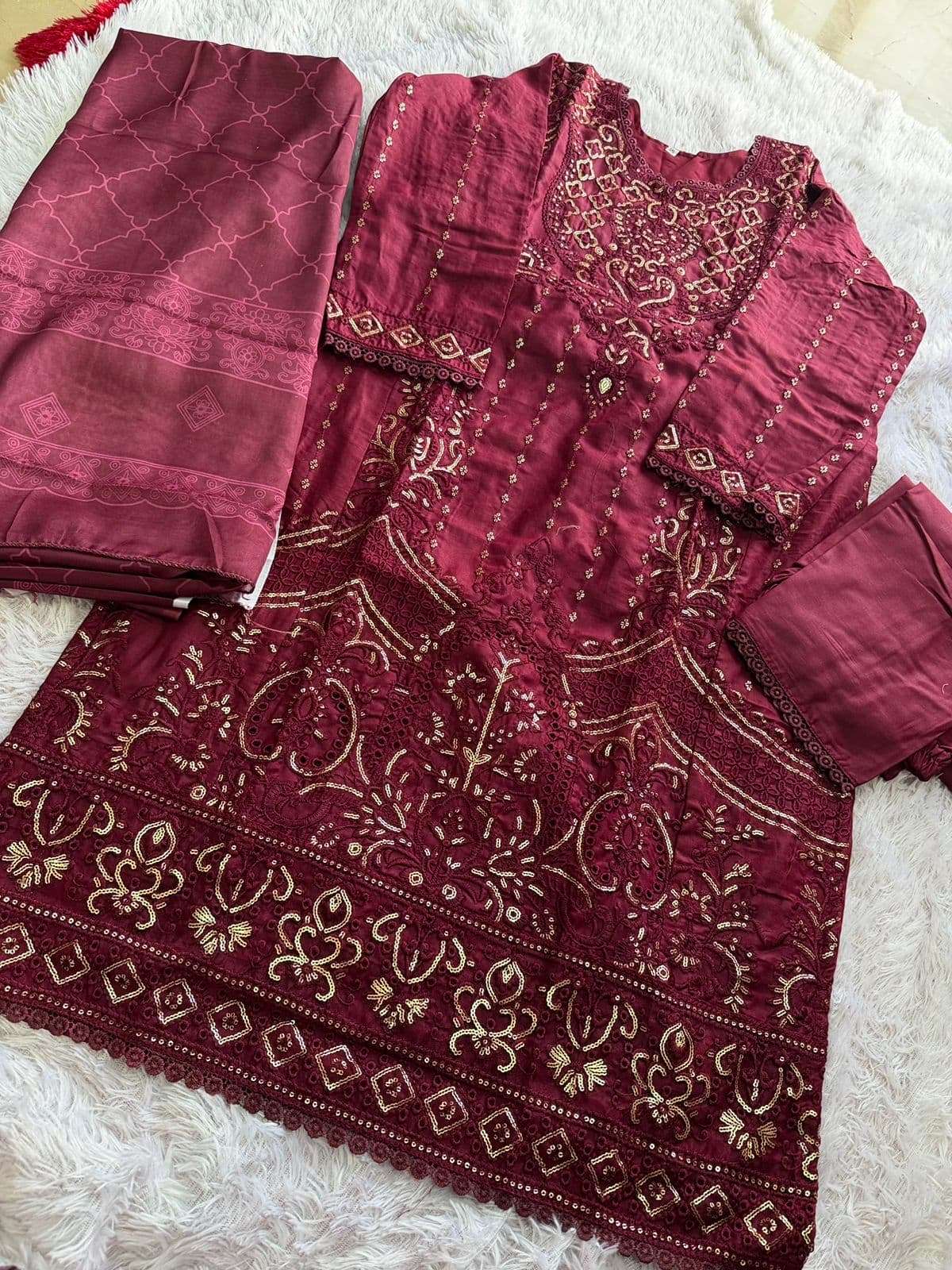 MEHBOOB TEX ELAF VOL - 03 Cotton Pakistani Suit - Amrah Wholesale