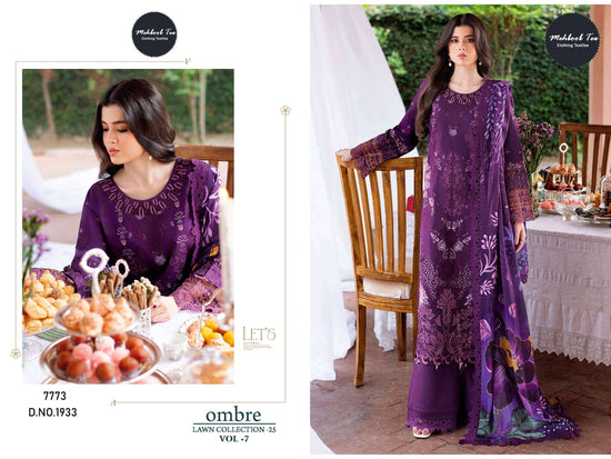 Mehboob Tex Ombre Lawn Vol-07